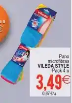 Plenus Supermercados Vileda - pano microfibras oferta