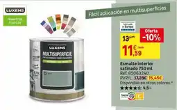 Leroy Merlin Luxens - esmalte interior satinado oferta