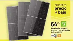 Leroy Merlin Solar - panel sunova topcon 120 gel oferta