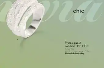 Cristian Lay 57579-6 anillo oferta