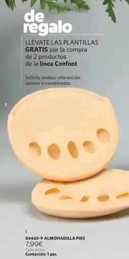 Cristian Lay Almohadilla pies oferta