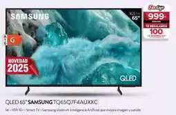 Tien 21 Samsung - qled 65” tq65q7f4auxxc oferta