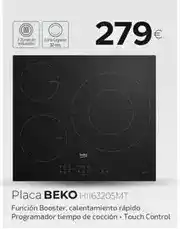 Tien 21 Beko - placa oferta
