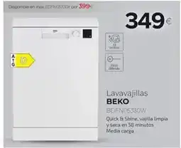 Tien 21 Beko - lavavajillas oferta