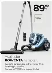 Tien 21 Rowenta - aspirador ro4b20ea oferta