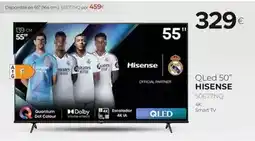 Tien 21 Hisense - qled 50 50e77nq oferta