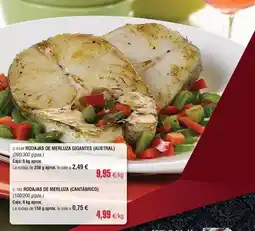 Abordo Rodajas de merluza gigantes oferta
