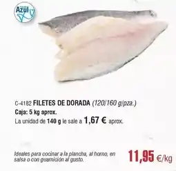 Abordo Dorada - filetes de dorada oferta