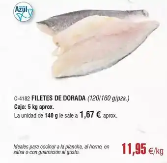 Abordo Dorada - filetes de dorada oferta