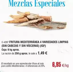 Abordo Puro - fritura mediterranea 4 variedades limpias oferta