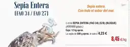 Abordo El sabor - sepia entera oferta