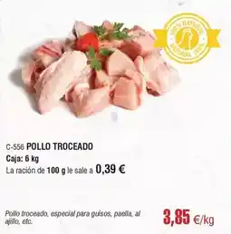 Abordo Pollo troceado oferta