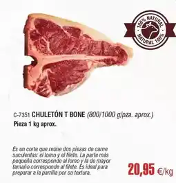 Abordo Bone - chuleton t bone oferta