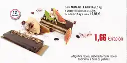 Abordo La abuela - tarta de la abuela oferta