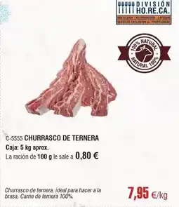 Abordo Ideal - churrasco de ternera oferta