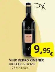 Supermercados MAS Pedro - vino ximenex nectar oferta