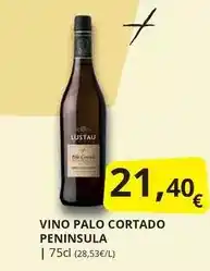 Supermercados MAS Lustau - vino palo cortado oferta