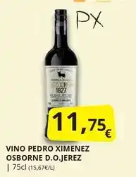Supermercados MAS Pedro - vino ximenez osborne d.o.jerez oferta