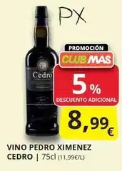 Supermercados MAS Mas - vino pedro ximenez oferta