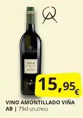 Supermercados MAS González - vino amontillado oferta