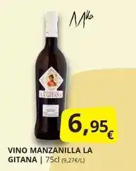 Supermercados MAS La gitana - vino manzanilla oferta