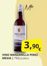 Supermercados MAS Vino manzanilla oferta