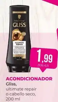 SPAR Gran Canaria Schwarzkopf - acondicionador gliss oferta