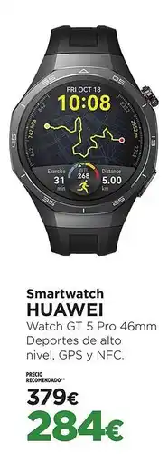 El Corte Inglés HUAWEI Smartwatch oferta