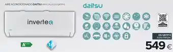 Tien 21 DAITSU Aire acondicionado  artic plus ds-12ktp-5 oferta