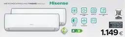 Tien 21 HISENSE Aire acondicionado multi serie style oferta