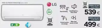 Tien 21 LG Aire acondicionado serie green oferta
