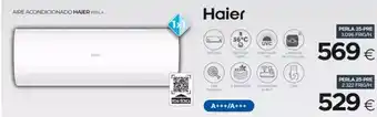Tien 21 HAIER Aire acondicionado perla oferta