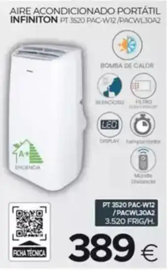 Tien 21 INFINITON Aire acondicionado portátil oferta