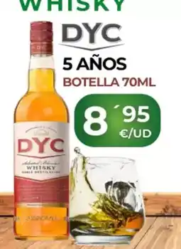 Quality Supermercados Dyc - 5 años botella oferta