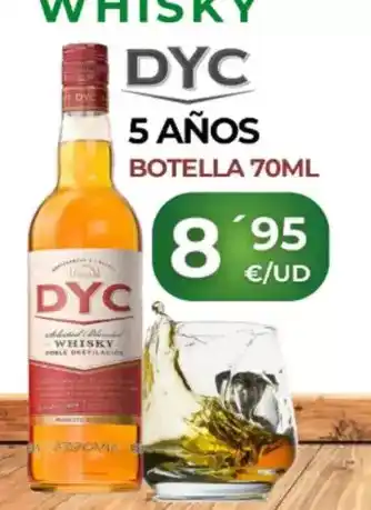 Quality Supermercados Dyc - 5 años botella oferta