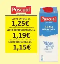 Economy Cash Pascual - leche entera oferta