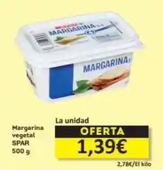 Economy Cash Spar - margarina vegetal oferta