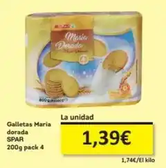 Economy Cash Spar - galletas maria dorada oferta