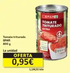 Economy Cash Spar - tomate triturado oferta