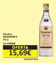 Economy Cash Seagram's - ginebra oferta