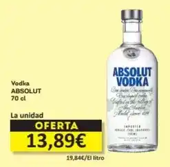Economy Cash Absolut - vodka oferta