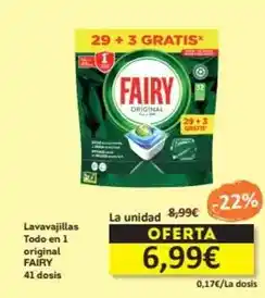 Economy Cash Fairy - lavavajillas todo en 1 original oferta