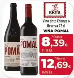 Spar Tenerife Viña pomal - vino tinto crianza o reserva oferta