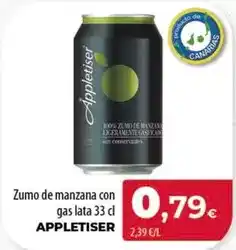 Spar Tenerife Appletiser - zumo de manzana con gas oferta