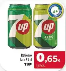 Spar Tenerife 7up - refresco oferta