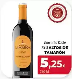 Spar Tenerife Altos de tamarón - vino tinto roble oferta