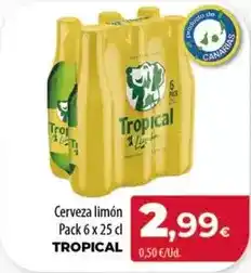 Spar Tenerife Tropical - cerveza limón oferta