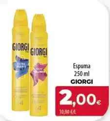 Spar Tenerife Giorgi - espuma oferta