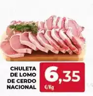 Spar Tenerife Chuleta de lomo de cerdo nacional oferta
