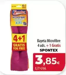 Spar Tenerife Spontex - bayeta microfibre oferta